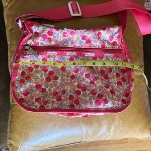 Lesportsac shoulder crossbody bag floral spring pink other colors